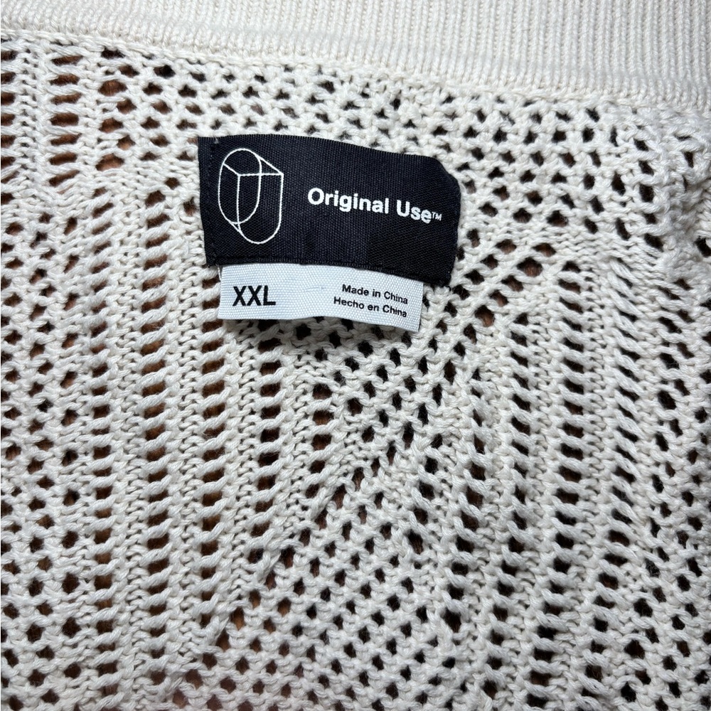 Target Cream Casual Button Down
